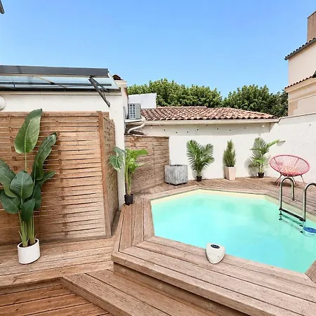 Дом отдыха Duplex, Hyper-central - Piscine Privee - Garage Бержерак